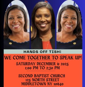 hands off tish rally dec 6 in middletown ny